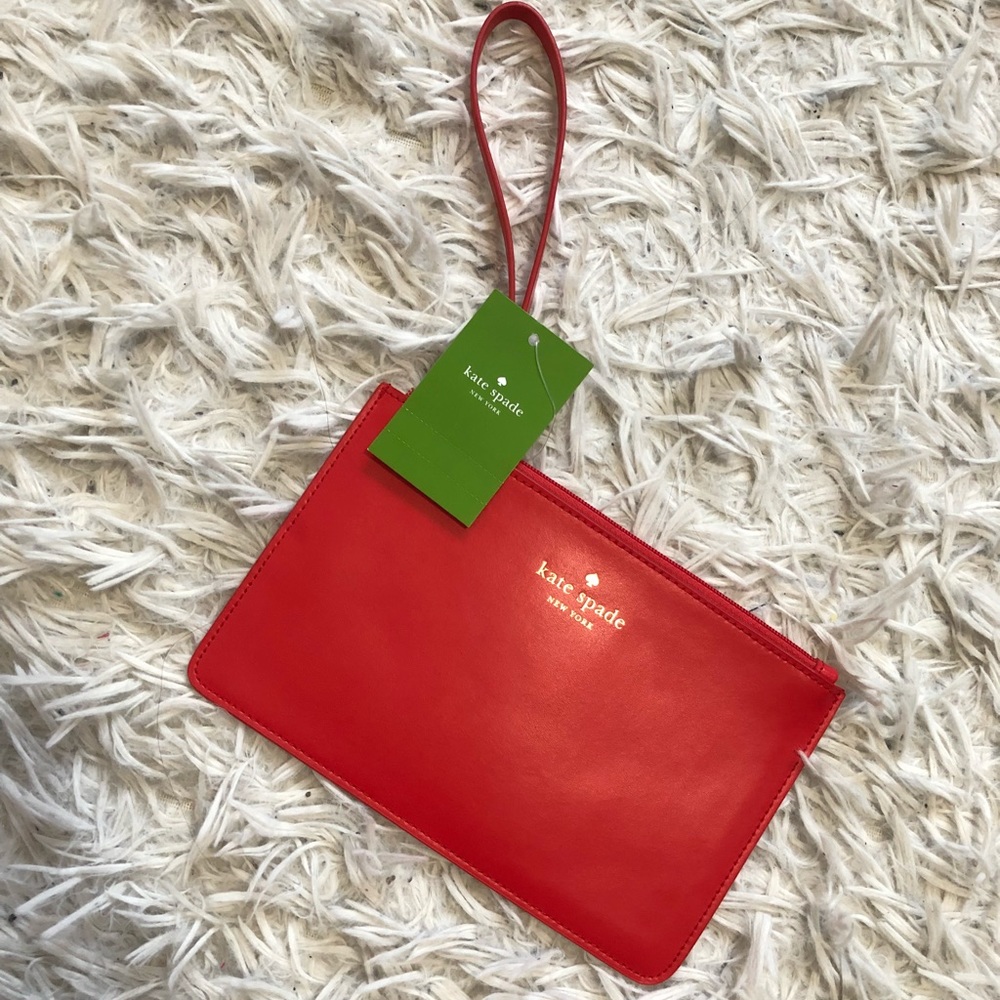 NWT Kate Spade White Street Eli Wristlet